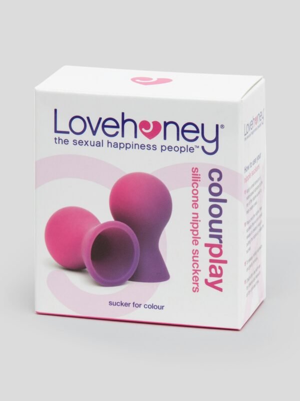 Lovehoney Colorplay Color-Changing Silicone Nipple Suckers