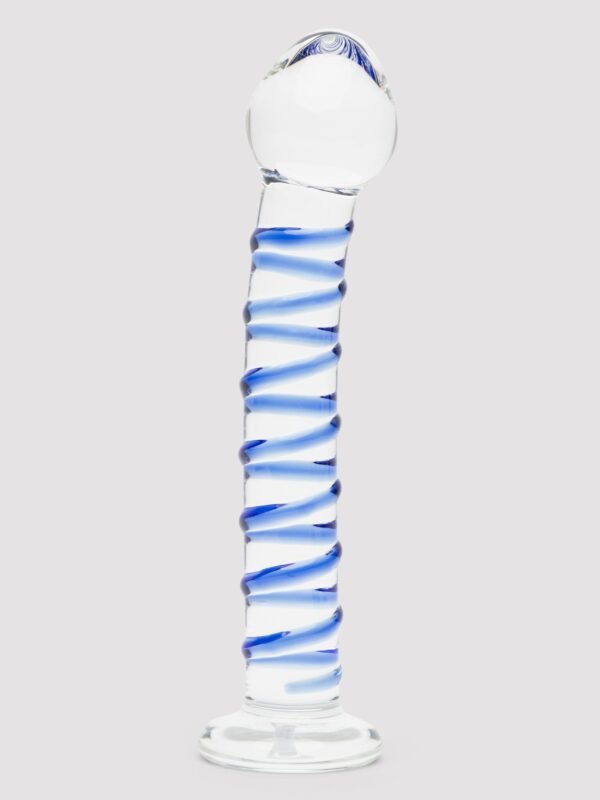 83467_1 Lovehoney Spiral G-Spot Sensual Glass Dildo