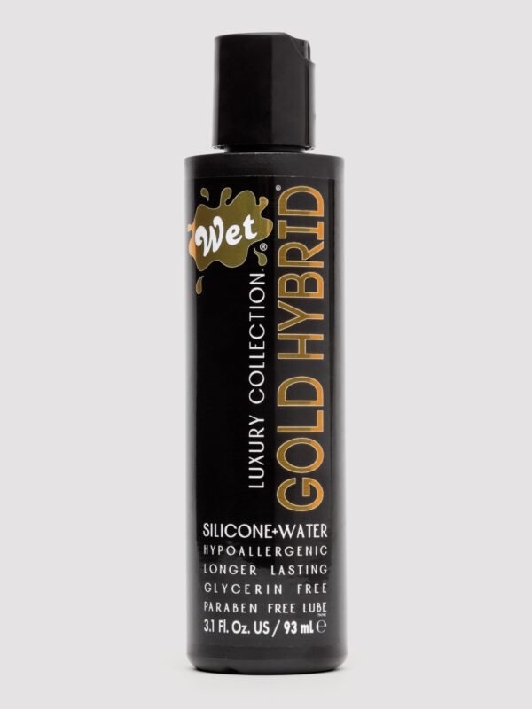 Wet Gold Luxury Hybrid Water Silicone Lubricant 3.1fl oz