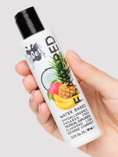 Wet Tropical Explosion Flavored Lubricant 3fl oz