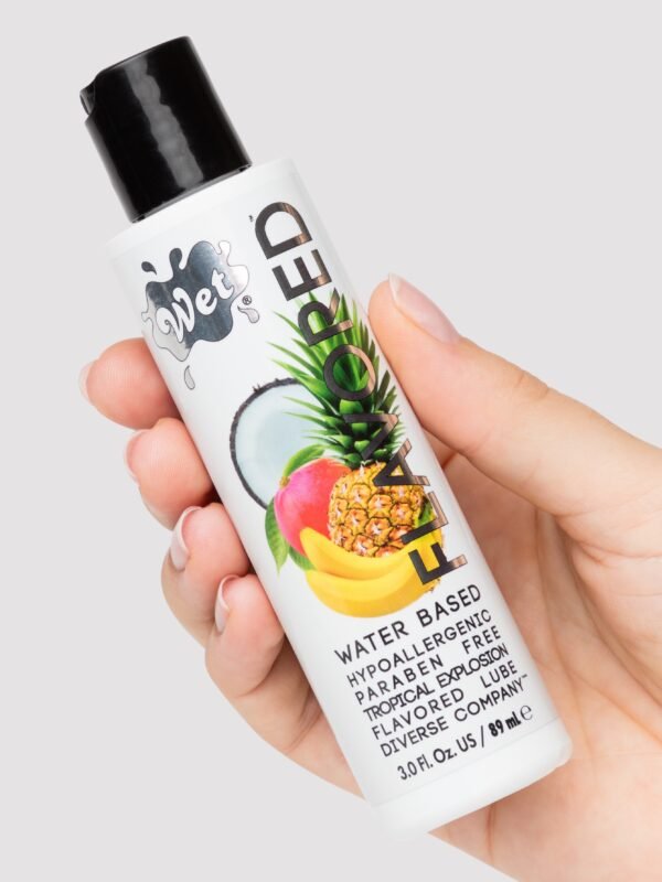 Wet Tropical Explosion Flavored Lubricant 3fl oz