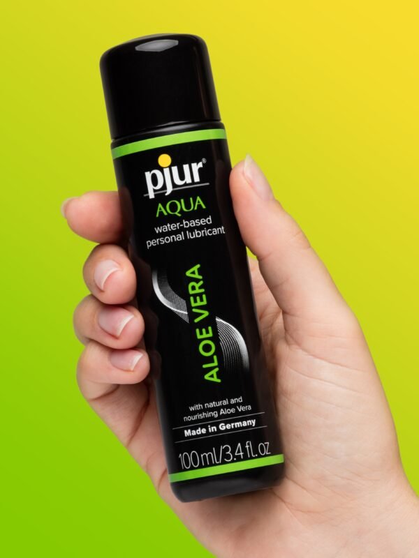 pjur AQUA Aloe Vera Water-Based Personal Lubricant 3.4fl oz