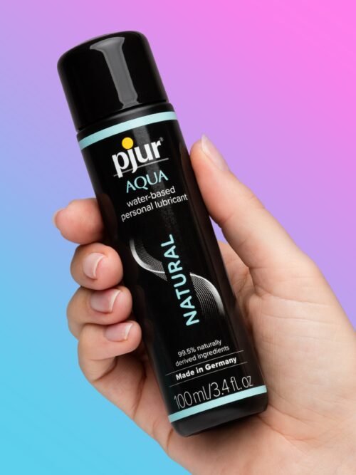 pjur AQUA Natural Water-Based Personal Lubricant 3.4fl oz