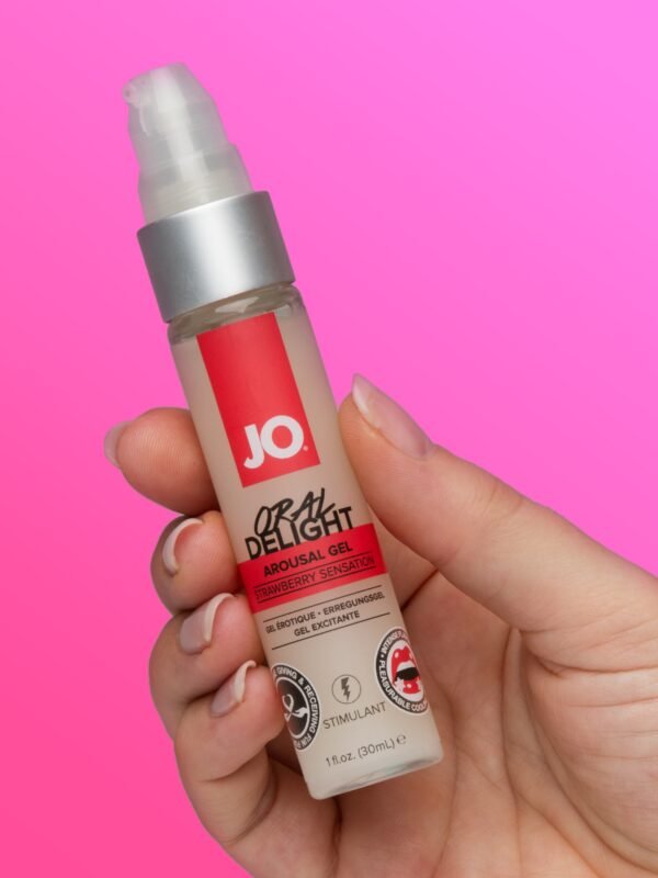 87432_3 System JO Strawberry Oral Delight Arousal Gel 1 fl oz