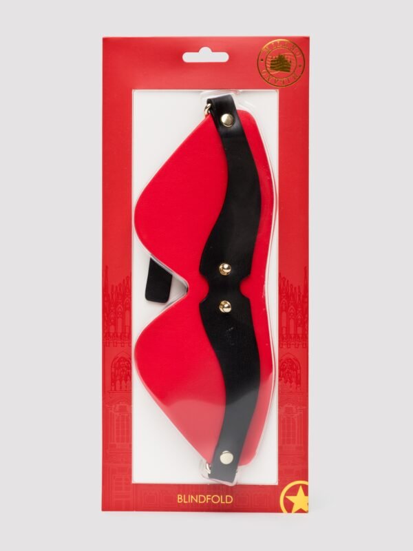 87446_1 Ouch! Milan Faux Leather Blindfold