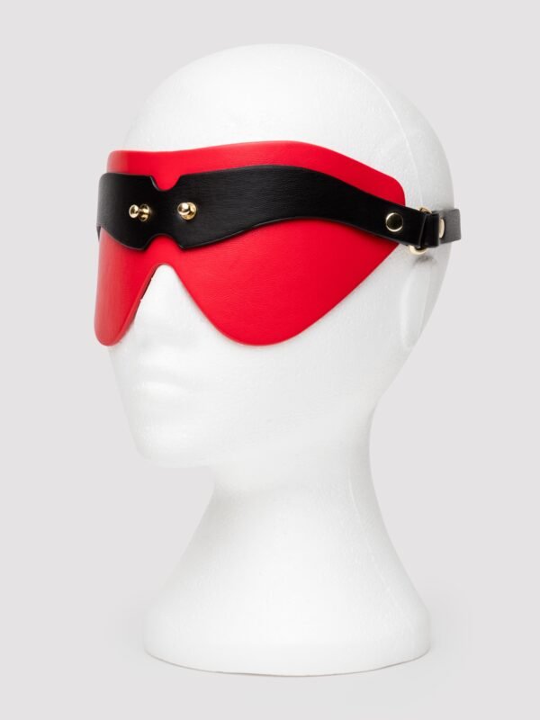 87446_2 Ouch! Milan Faux Leather Blindfold