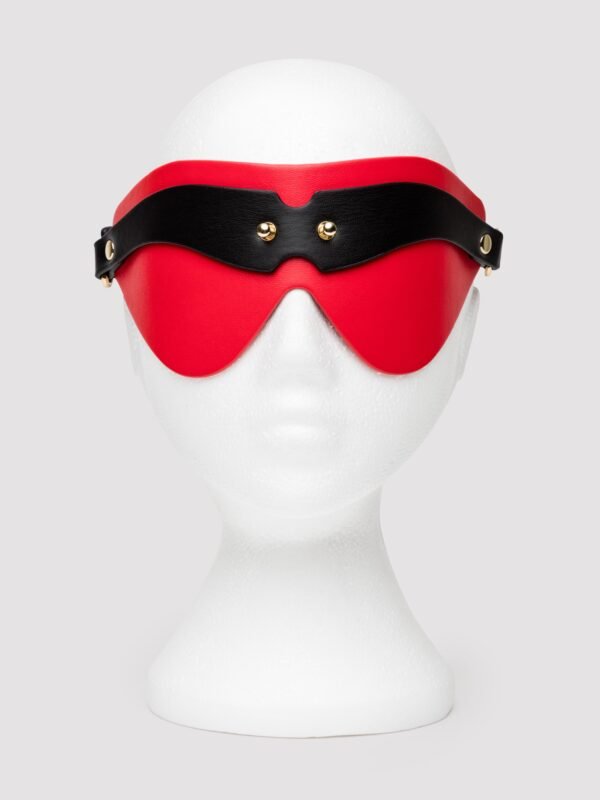 87446_4 Ouch! Milan Faux Leather Blindfold