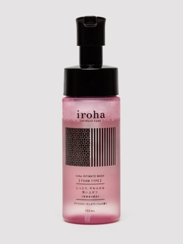 Iroha Damask Rose & Geranium Intimate Foam Wash 5 fl oz