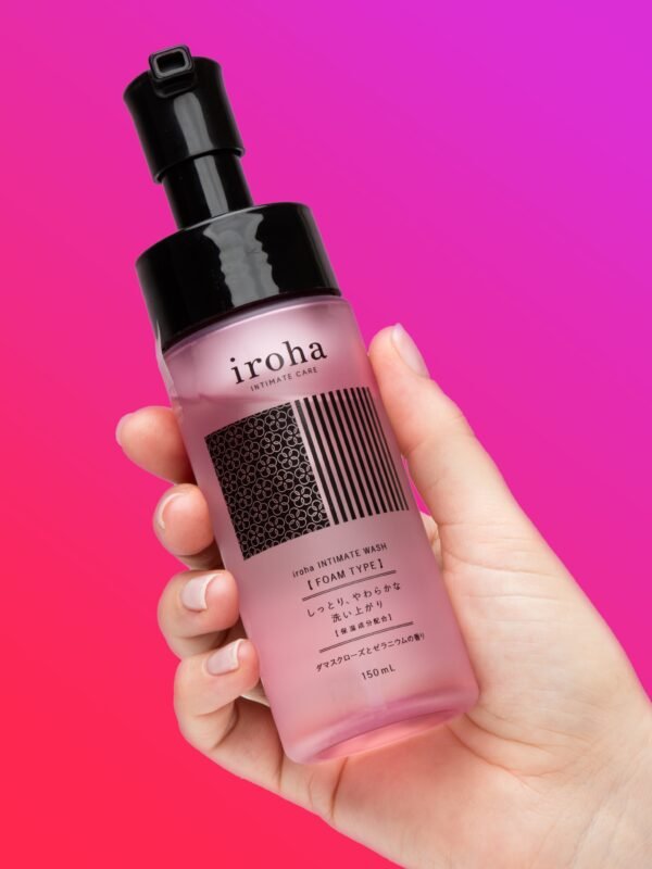Iroha Damask Rose & Geranium Intimate Foam Wash 5 fl oz