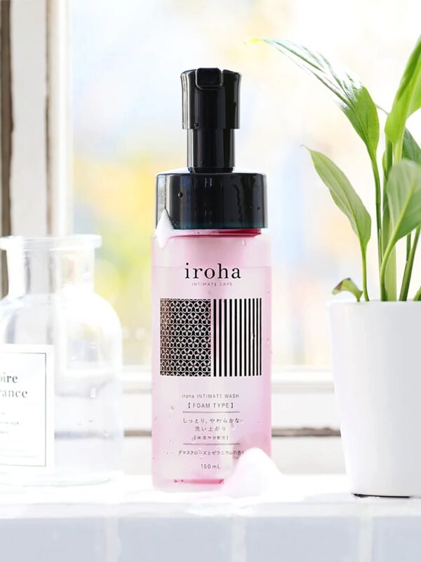 Iroha Damask Rose & Geranium Intimate Foam Wash 5 fl oz