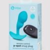 B-Vibe P-Spot Snug Plug Remote Control Silicone Weighted Prostate Plug 3.3 oz