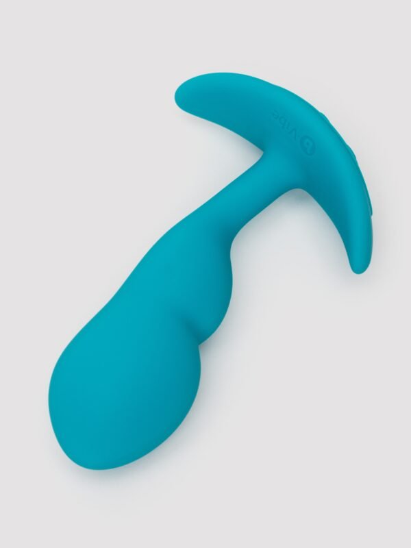 B-Vibe P-Spot Snug Plug Remote Control Silicone Weighted Prostate Plug 3.3 oz
