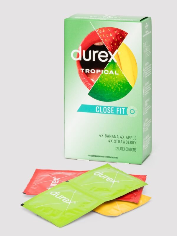 Durex Tropical Latex Close Fit Condoms (12 Pack)