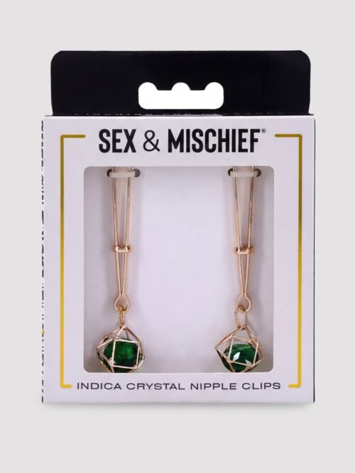 Sportsheets Indica Crystal Nipple Clips