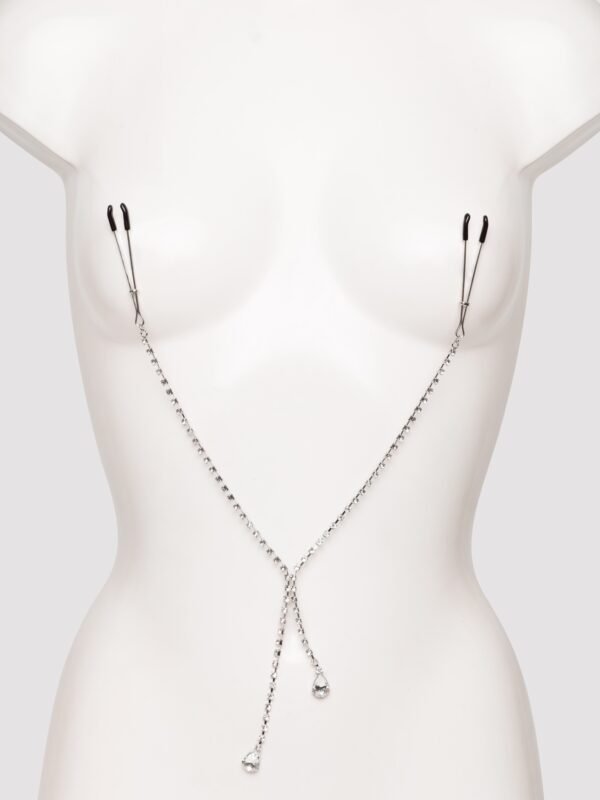 Sportsheets Teardrop Silver Nipple Clips