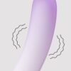Lavender Haze Slender Curved Dildo Vibrator