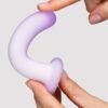 Lavender Haze Slender Curved Dildo Vibrator