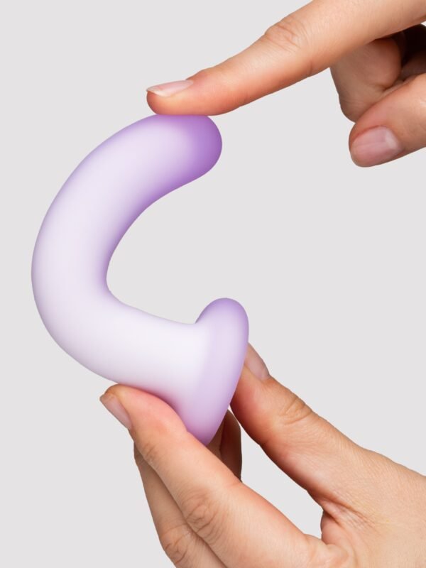 Lavender Haze Slender Curved Dildo Vibrator