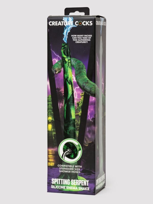 88787_1 Creature Cocks Spitting Serpent Silicone Enema Snake