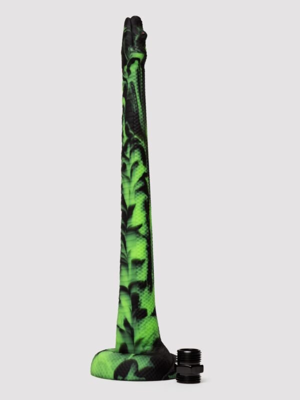 88787_2 Creature Cocks Spitting Serpent Silicone Enema Snake