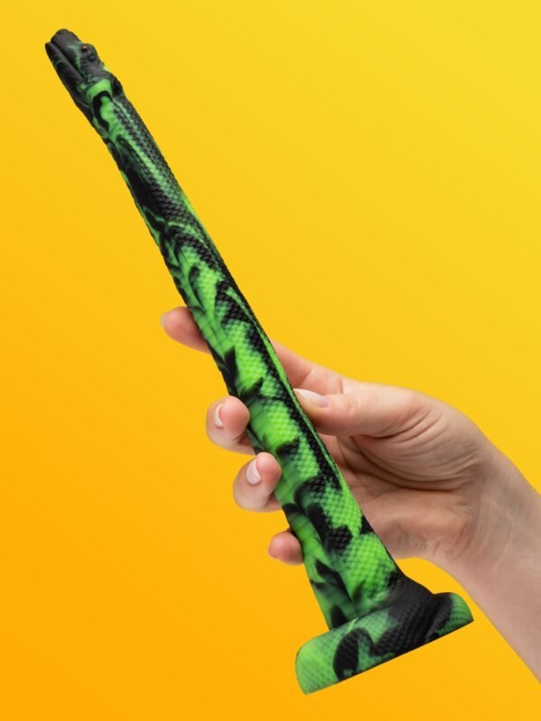 88787_3 Creature Cocks Spitting Serpent Silicone Enema Snake