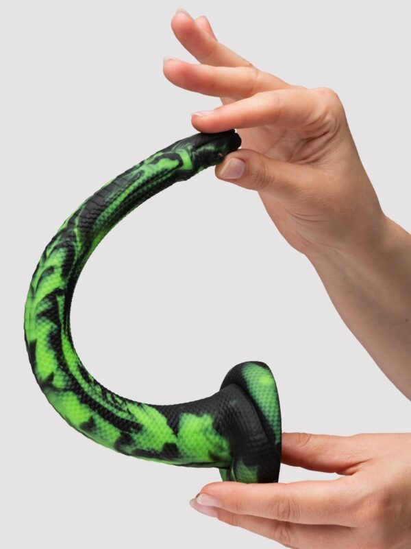 88787_5 Creature Cocks Spitting Serpent Silicone Enema Snake