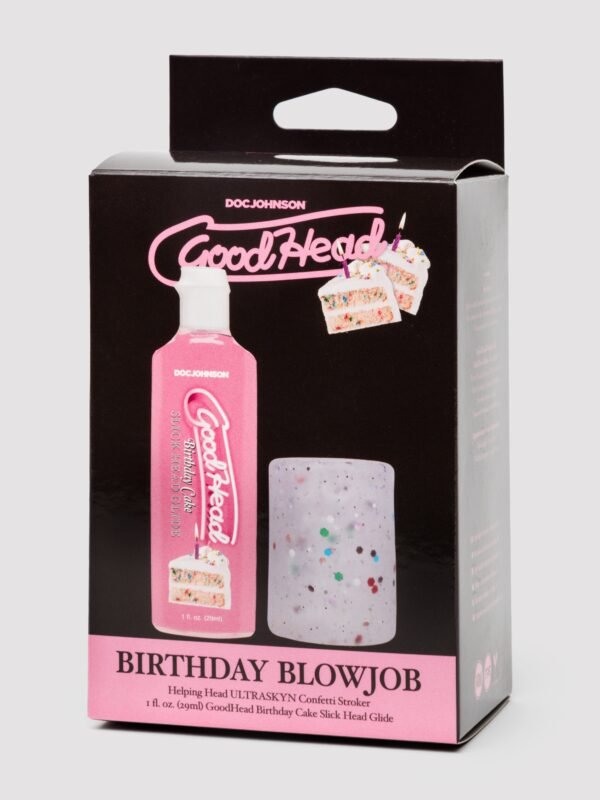 88818_1 Doc Johnson GoodHead Birthday Blowjob Kit (2 Piece)