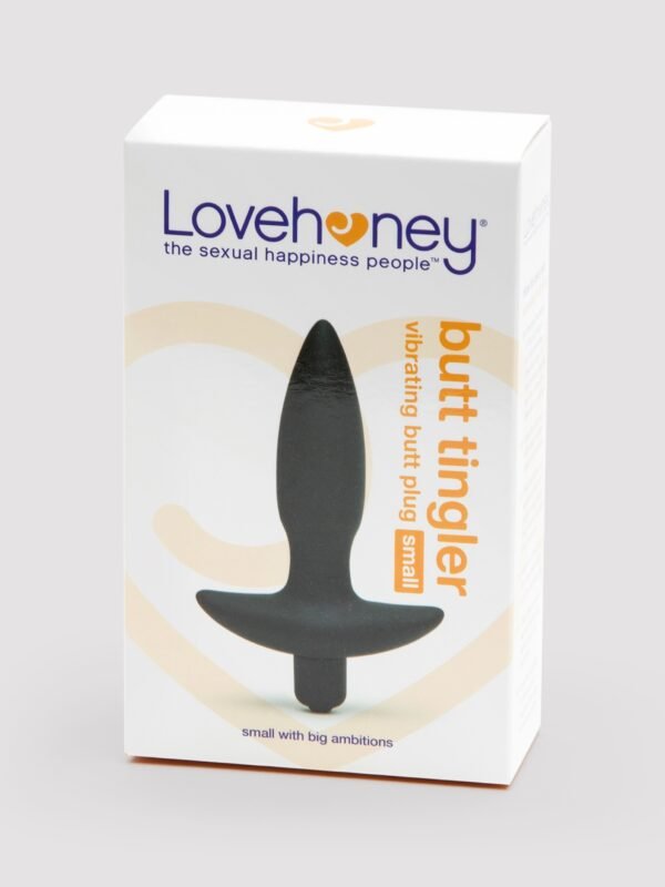 70101_6 Lovehoney Butt Tingler 10 Function Vibrating Butt Plug 3.5 Inch