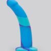 75257_1 Lovehoney Air and Water Curved Silicone Suction Cup Dildo 7 Inch