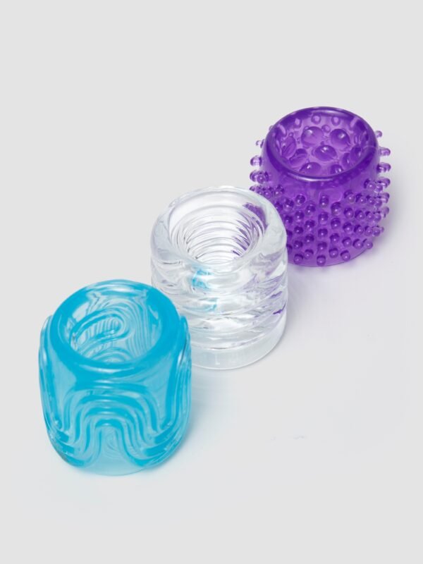 84522_1 Lovehoney Head Master Triple Header Flexible Stroker Set (3 Piece)