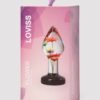 LOVISS Flower Garden Clear Butt Plug 3 Inch