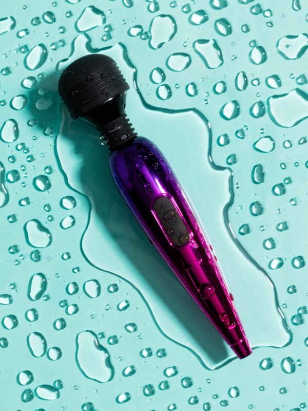 Lovehoney Deluxe Rechargeable Mini Metallic Massage Wand Vibrator