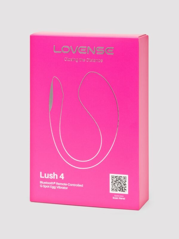 Lovense Lush 4 App Controlled Vibrating Egg