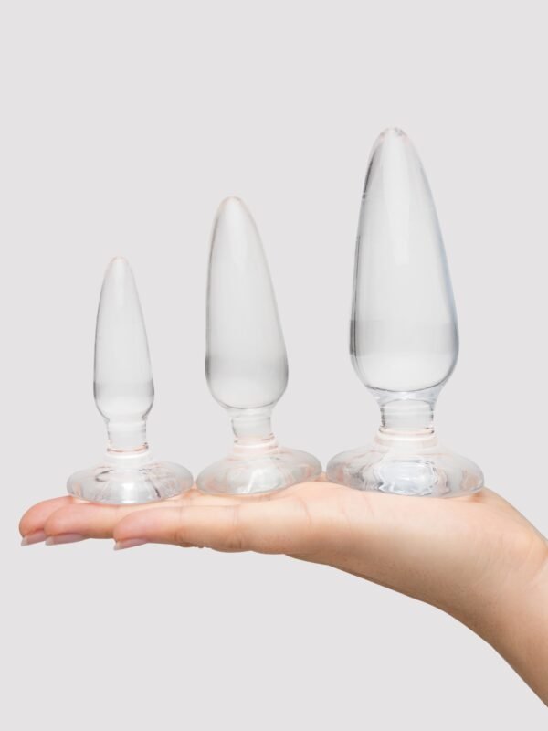 86141_3 Lovehoney Enjoy Crystal Clear Anal Training Kit (3 Piece)