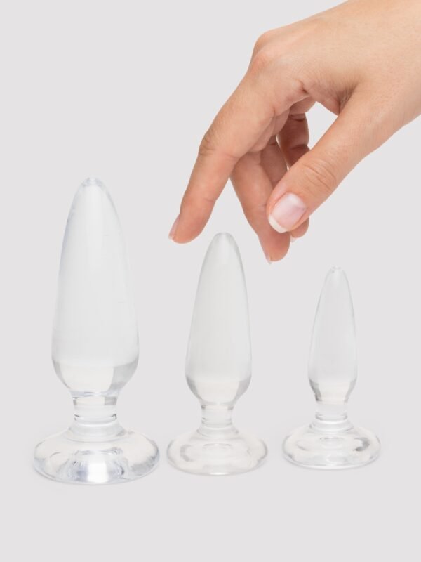 86141_5 Lovehoney Enjoy Crystal Clear Anal Training Kit (3 Piece)