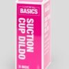 BASICS Clear Suction Cup Dildo 6 Inch