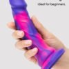 a38847g75100_1 Lifelike Lover Luxe Realistic Multicoloured Silicone Dildo 7 Inch