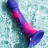 a38847g75100_4 Lifelike Lover Luxe Realistic Multicoloured Silicone Dildo 7 Inch