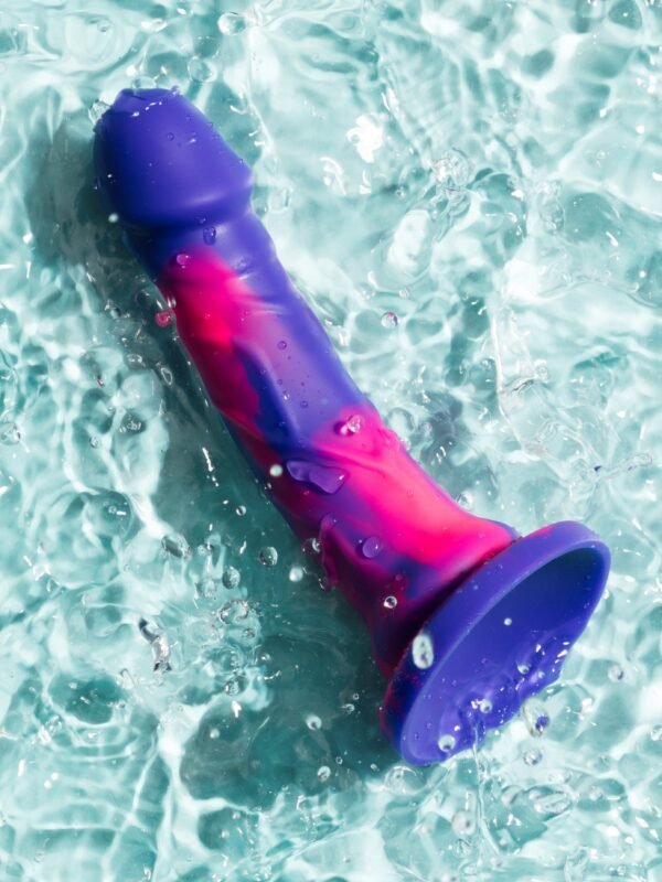 a38847g75100_4 Lifelike Lover Luxe Realistic Multicoloured Silicone Dildo 7 Inch