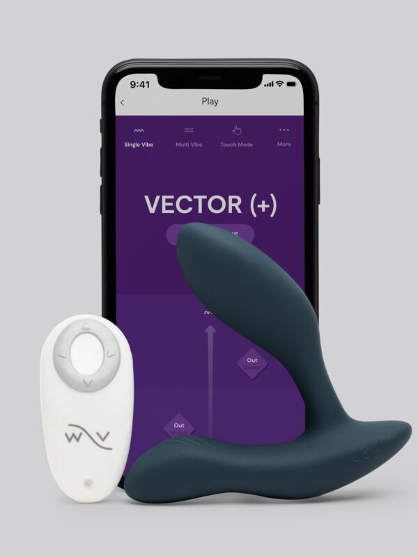 75288_1 We-Vibe Vector App and Remote Controlled Rechargeable Prostate Massager