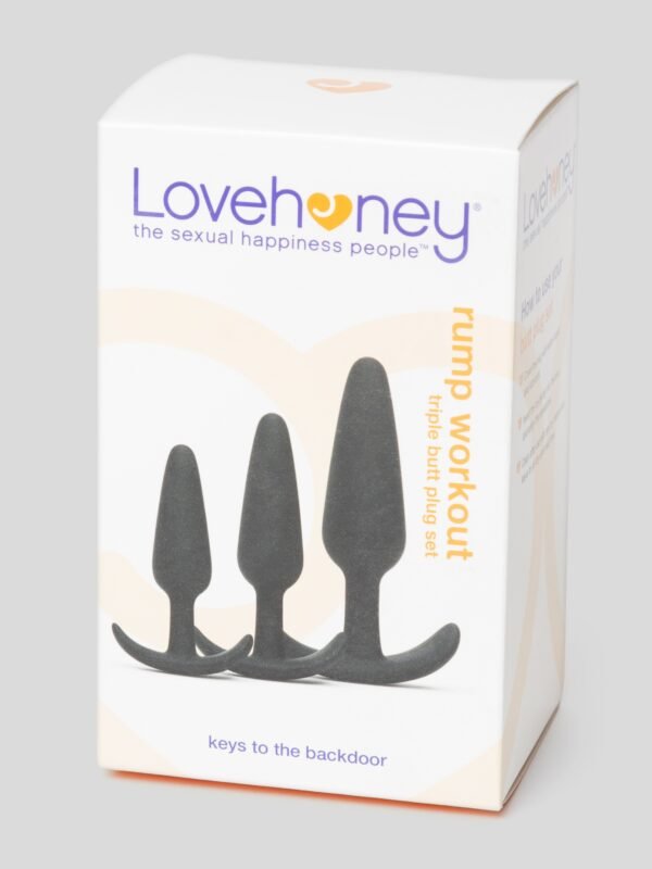84576_6 Lovehoney Rump Workout Silicone Butt Plug Training Set
