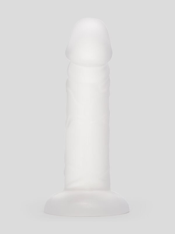 74495_2 BASICS Clear Suction Cup Dildo 6 Inch