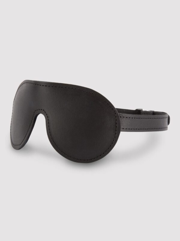 DOMINIX Deluxe Padded Leather Blindfold