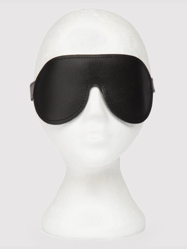 DOMINIX Deluxe Padded Leather Blindfold
