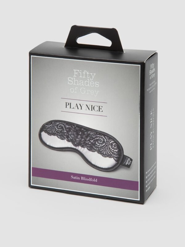 Fifty Shades of Grey Play Nice Satin and Lace Blindfold