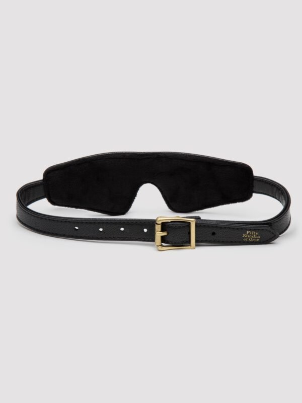 Fifty Shades of Grey Bound to You Faux Leather Blindfold