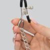 DOMINIX Deluxe Large Breathable Ball Gag with Nipple Clamps
