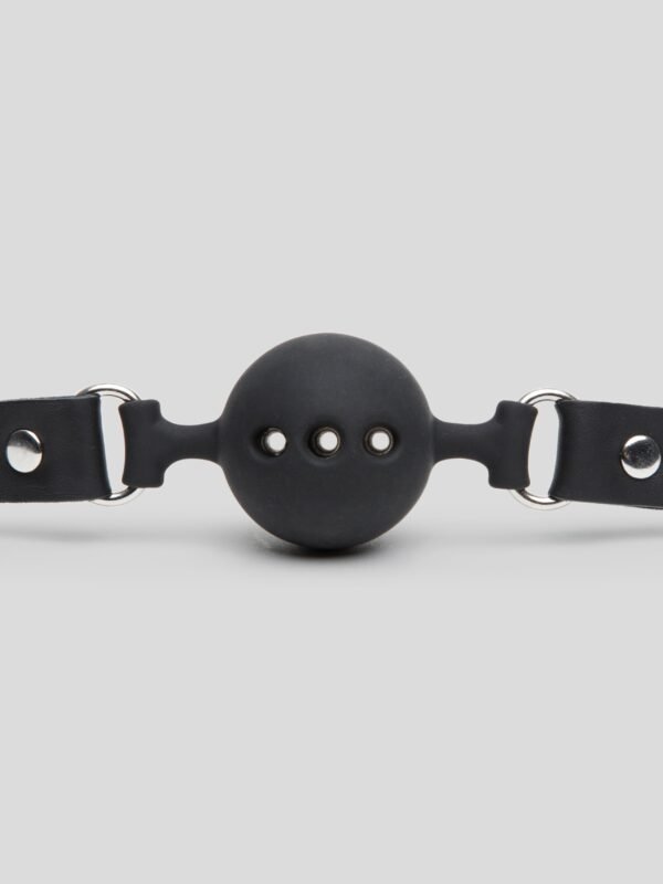 Bondage Boutique Medium Silicone Breathable Ball Gag