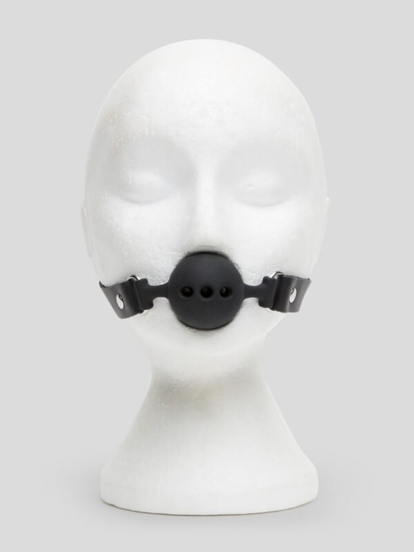 Bondage Boutique Medium Silicone Breathable Ball Gag