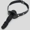 Bondage Boutique Silicone Gag with Dildo 5 Inch.